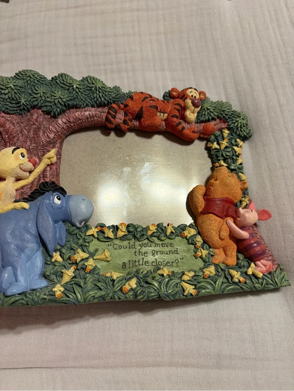 Vintage Winnie the Pooh Friends Decorative Wall Frame